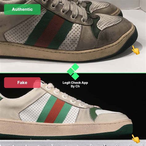 si è cancellata la scritta gucci dal tallone sneakes|gucci shoes authenticity check.